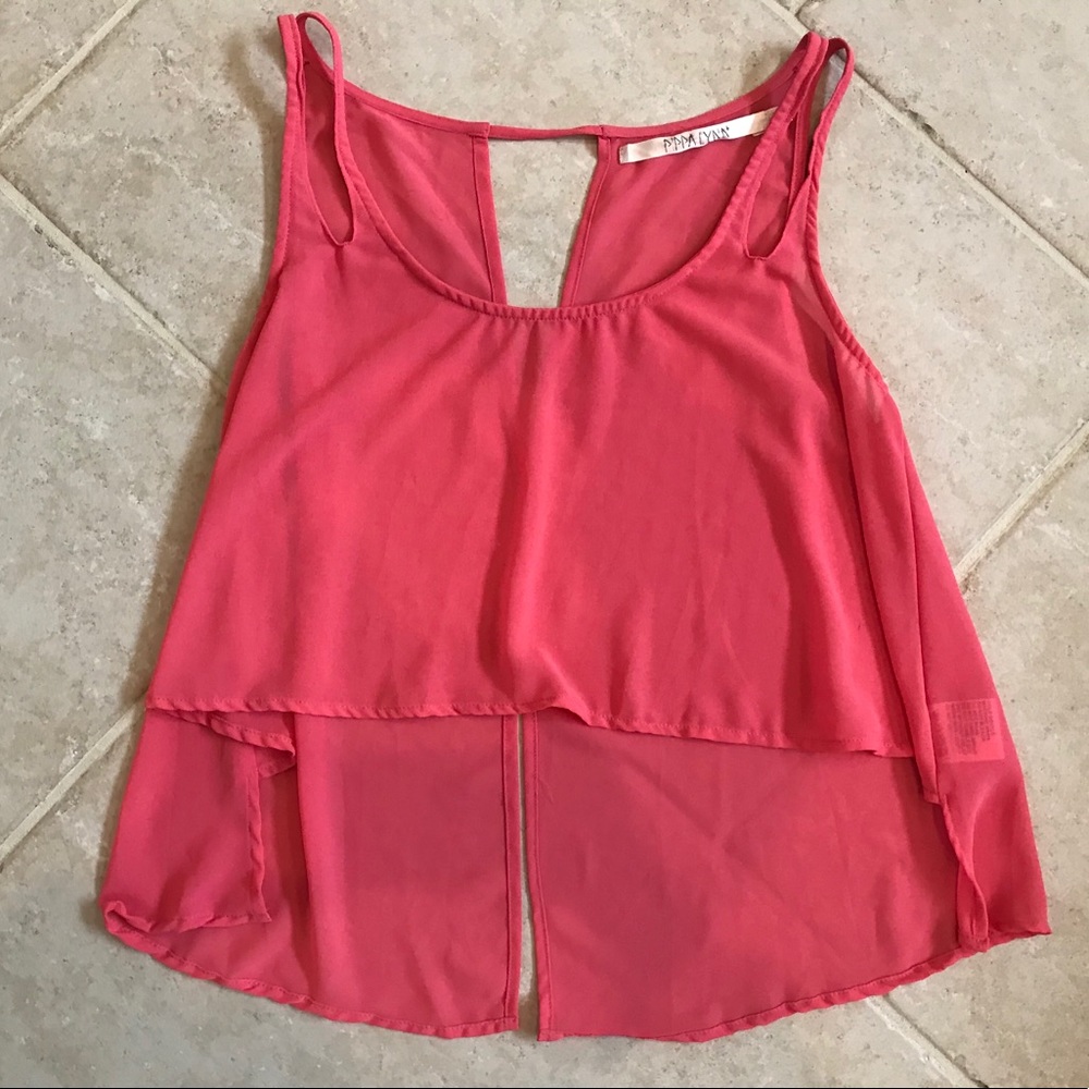LF Pippa Lynn Hi-Lo Crop Top